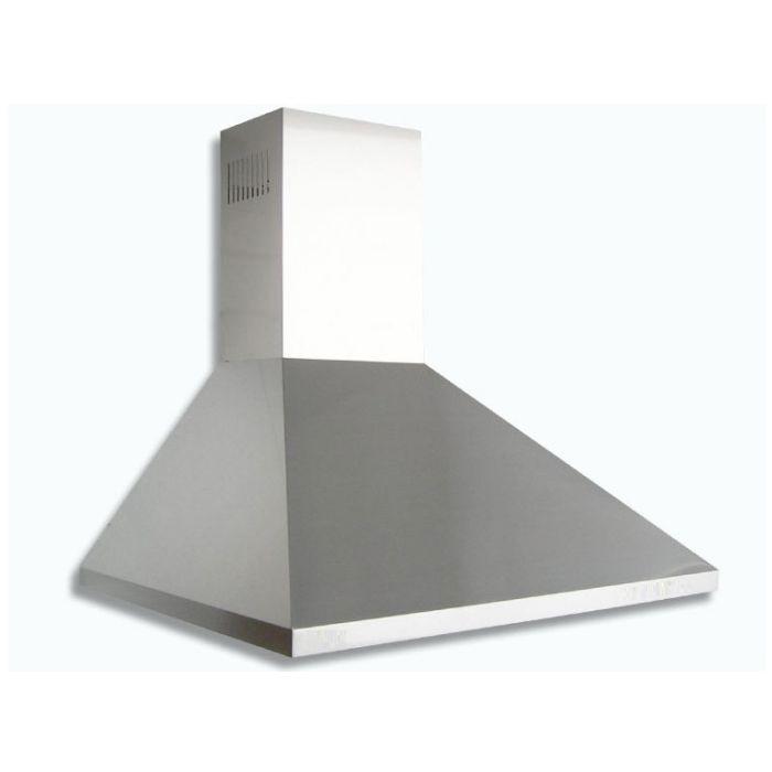 Motorloze afzuigkap RVS 60 cm Airline 600, Witgoed en Apparatuur, Afzuigkappen, Nieuw, Vrijstaand, Wandschouwkap, 200 tot 400 m³ per uur