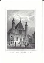 1863 - Den Haag / het Binnenhof, Antiek en Kunst, Ophalen of Verzenden