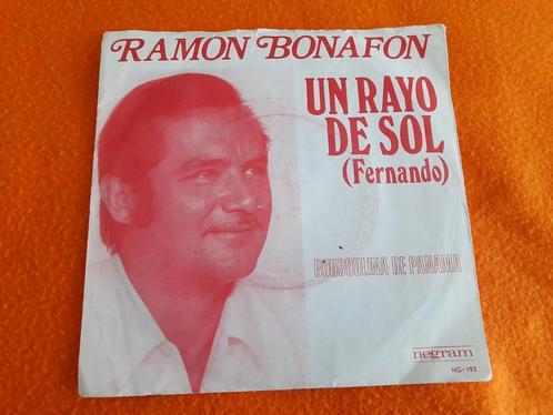 Ramon Bonafon - Un rayo de sol (Fernando) (1970), Cd's en Dvd's, Vinyl Singles, Gebruikt, Single, Latin en Salsa, 7 inch, Ophalen of Verzenden