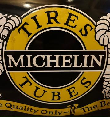 michelin, emaille, 1958 beschikbaar voor biedingen