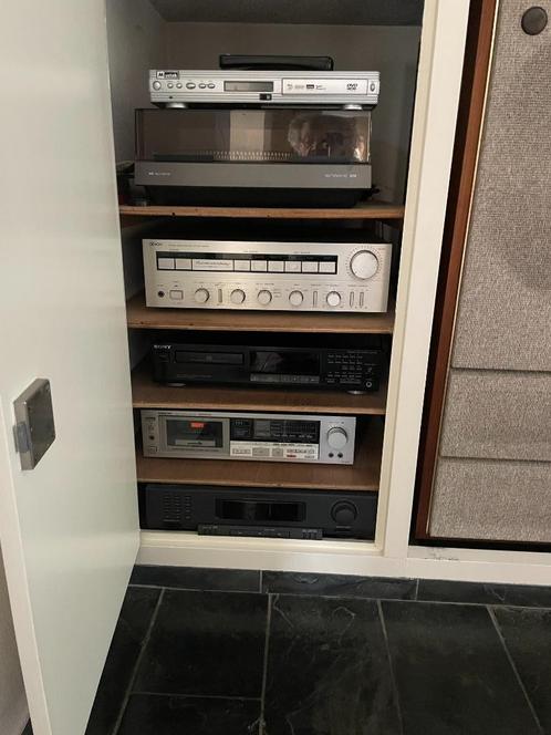 audio complete installatie , incl Platenspeler, Audio, Tv en Foto, Platenspelers, Gebruikt, Overige merken, Ophalen