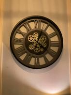 Prachtig Industriële Wandklok, Huis en Inrichting, Woonaccessoires | Klokken, Ophalen, Zo goed als nieuw, Wandklok