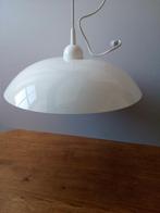 Vintage/retro Lamp/hanglamp. Metaal. Wit., Vintage/retro, Ophalen of Verzenden, Zo goed als nieuw, Metaal