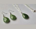 🦋 Sellie's handmade jewelery 🦋, Ophalen of Verzenden, Nieuw, Groen, Zilver