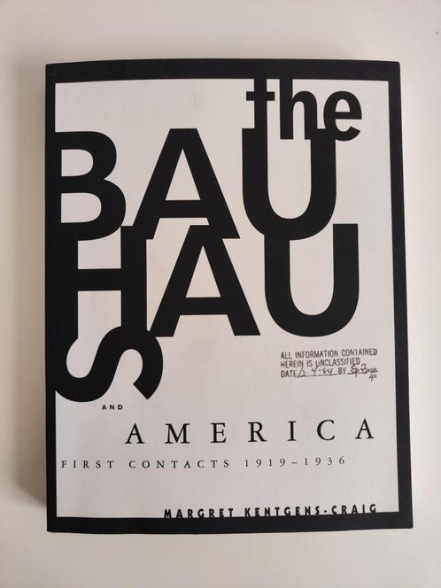 The Bauhaus and America: First Contacts, 1919-1936, Boeken, Kunst en Cultuur | Architectuur, Zo goed als nieuw, Stijl of Stroming