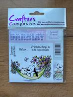 Crafter’s Companion - Special Friend rubber stamp. Nieuw, Ophalen of Verzenden, Zo goed als nieuw