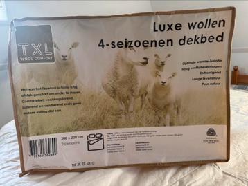 << aanbieding >> NIEUW! Texels wol dekbed 2p. 200x220 cm beschikbaar voor biedingen