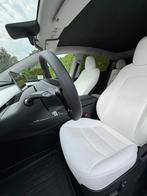 Enhanced Autopilot – Tesla Model Y 2023 Wit + Wit Interieur, Auto's, Automaat, Achterwielaandrijving, Wit, Elektrisch