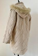 Vittori Verani M36 /38 twv 495,- parka met echte vos bont, Ophalen of Verzenden, Zo goed als nieuw, Maat 38/40 (M), Zwart