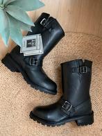 Frye bikerboots 37 & 38 western boots rubber met wol gevoerd, Hoge laarzen, -, Zwart, -