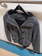 Winterjas met capuchon maat S, Ophalen, Zo goed als nieuw, Zwart