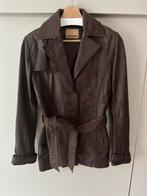 Jas 36/38 100% leer, Kleding | Dames, Ophalen of Verzenden, Nieuw, Maat 36 (S), Bruin