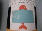 Mooi turquois met oranje badponcho en handdoek in 1 Nieuw, One size, Nieuw, Ophalen of Verzenden, Badponcho