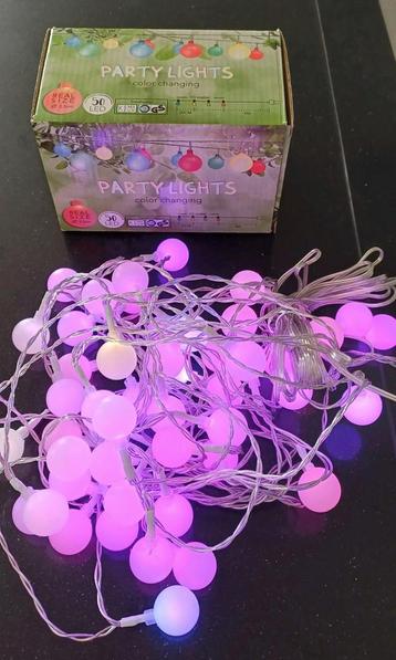 Party Lights - Kleur Veranderend- 50 LED - 10 meter beschikbaar voor biedingen