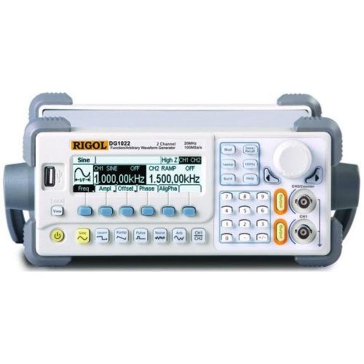 Rigol DG1022 functie- /arbitraire golfvormgenerator, Doe-het-zelf en Verbouw, Meetapparatuur, Zo goed als nieuw, Elektriciteit