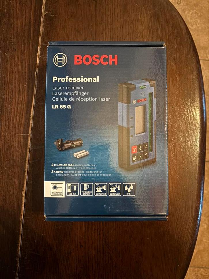 BOSCH BLAUW 0601069T00 LR 65 G LASERONTVANGER, Doe-het-zelf en Verbouw, Meetapparatuur, Ophalen
