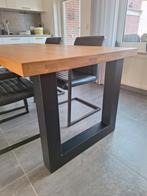 Stalen Tafelpoten voor Eettafel twee stuks, Ophalen of Verzenden, Rond, 50 tot 100 cm, 50 tot 100 cm