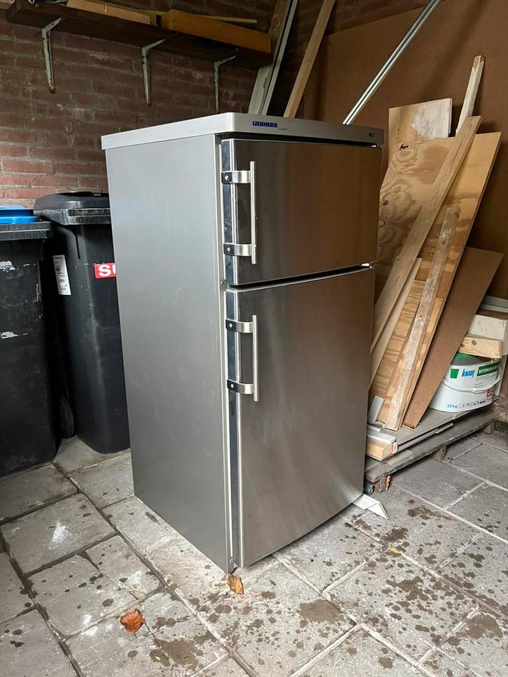 Liebherr koelvriescombinatie, Witgoed en Apparatuur, Koelkasten en IJskasten, Gebruikt, Met aparte vriezer, 200 liter of meer