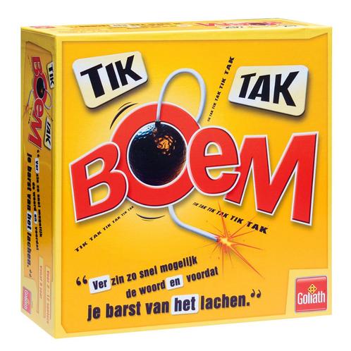 Tik Tak Boem , nieuwstaat en diverse andere spelletjes, Hobby en Vrije tijd, Gezelschapsspellen | Bordspellen, Zo goed als nieuw