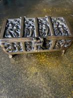 Antiek bronzen kistje gotisch religieus, Antiek en Kunst, Antiek | Koper en Brons, Ophalen