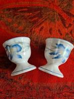 Villeroy en Boch Riviera porselein twee eierdopjes, Antiek en Kunst, Antiek | Porselein, Ophalen of Verzenden
