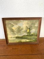 Prachtig schilderij/druk van molen, Ophalen of Verzenden