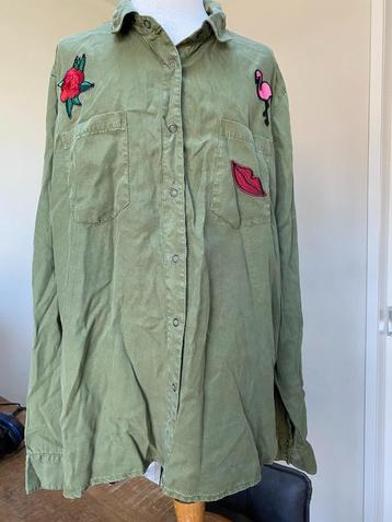 SUPERSTAR blouse groen NIEUW maat XL (42 / 44) DC