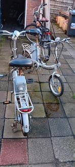 Twee  elektrische vouwfietsen opknappers, Ophalen of Verzenden, Gebruikt