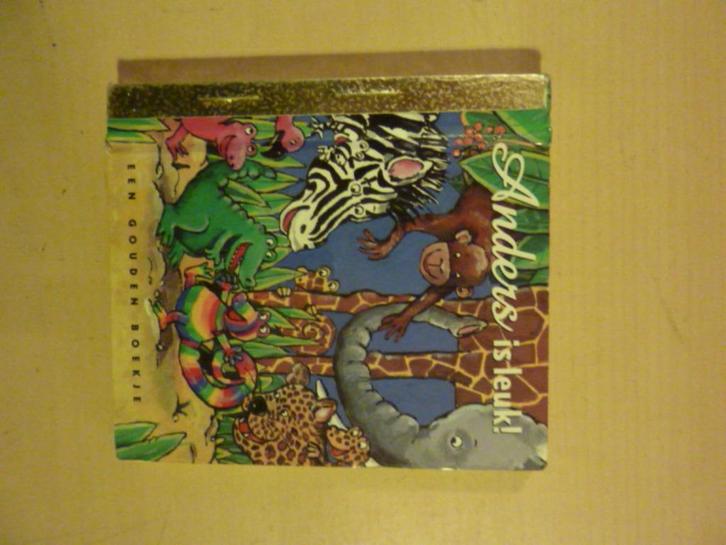 Francine Oomen - Anders is leuk Gouden boekje, Boeken, Kinderboeken | Jeugd | onder 10 jaar, Zo goed als nieuw, Fictie algemeen