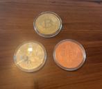 3x bitcoin, Ophalen of Verzenden