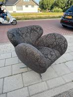 Vintage Fauteuil met Draaivoet, Huis en Inrichting, Ophalen, Gebruikt, Metaal, 75 tot 100 cm