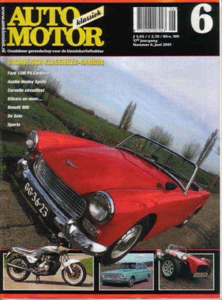 AMK 6 2001 : Lancia Stratos - Ford 12M - Opel Rekord B Coupe, Boeken, Auto's | Folders en Tijdschriften, Gelezen, Algemeen, Ophalen of Verzenden