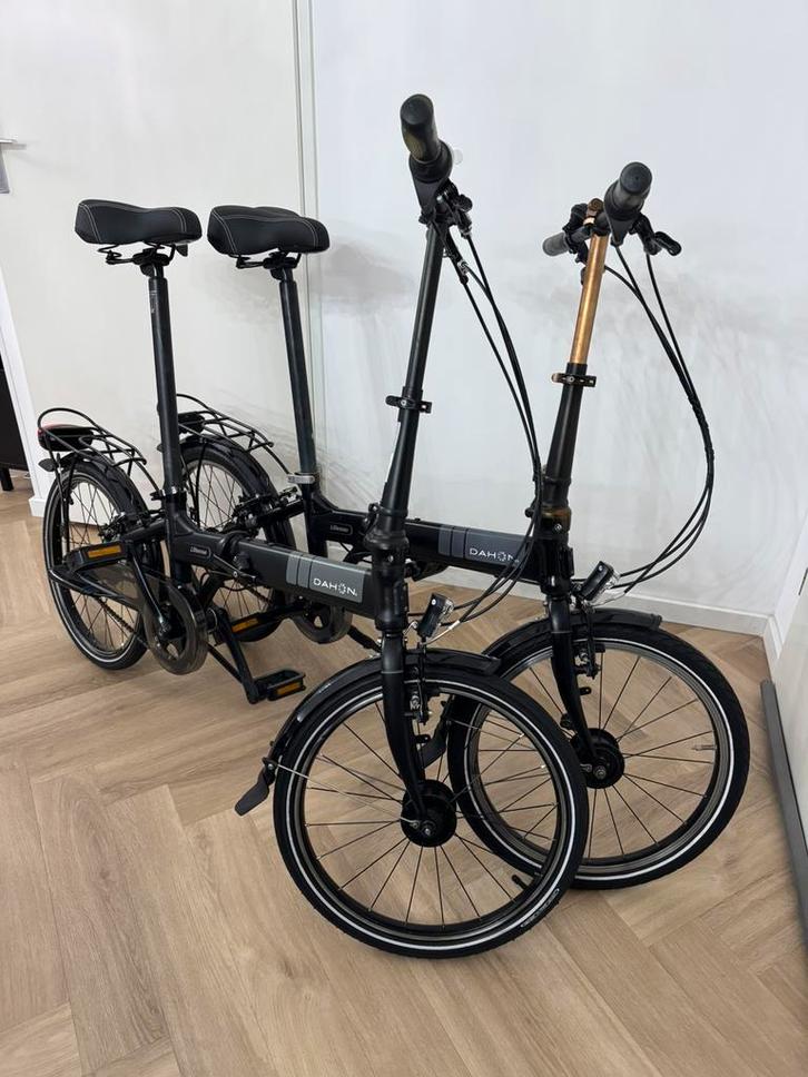 2x Dahon Vitesse D5 vouwfietsen 20 inch, Fietsen en Brommers, Fietsen | Vouwfietsen, Zo goed als nieuw, Dahon, 20 inch of meer