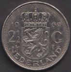 2 1/2 gulden 1969 met een haantje ADV. no.61 S., Postzegels en Munten, Munten | Nederland, Verzenden, Koningin Juliana, 1 gulden