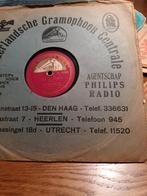 Oude Grammofoonplaat - His Master's Voice, Ophalen of Verzenden, Gebruikt, 10 inch