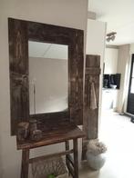 Landelijke spiegel. 125cm x 90cm., Huis en Inrichting, Woonaccessoires | Spiegels, Zo goed als nieuw, Ophalen