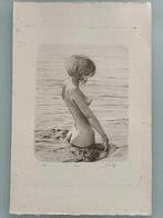 Litho vrouwelijk naakt jaren '80, Antiek en Kunst, Ophalen of Verzenden