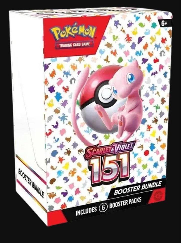 Pokémon Scarlet & Violet 151 Booster Bundle geseald nieuw, Hobby en Vrije tijd, Verzamelkaartspellen | Pokémon, Nieuw, Booster