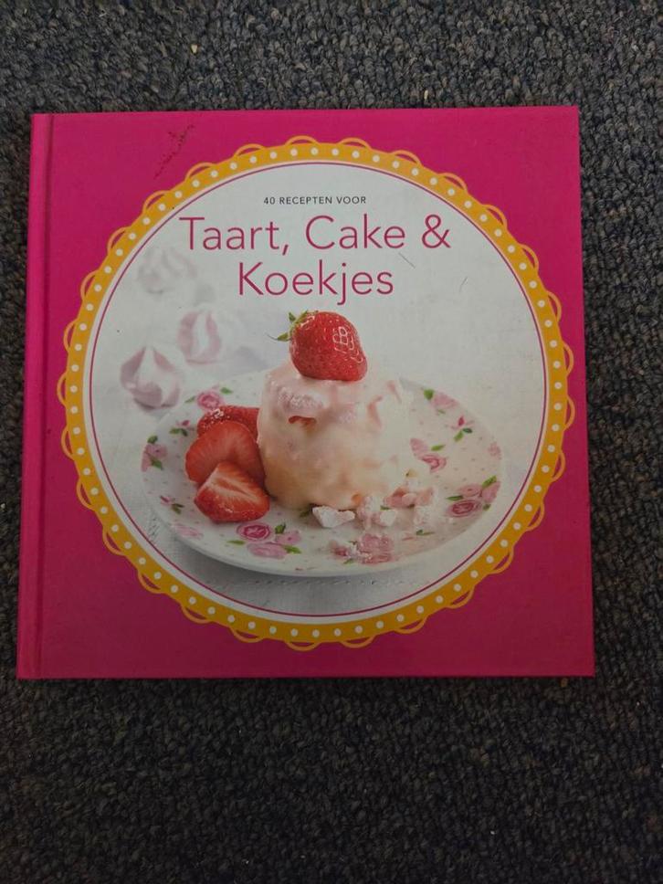 Taart, Cake & Koekjes - Kookboek, Boeken, Kookboeken, Zo goed als nieuw, Taart, Gebak en Desserts, Europa, Ophalen of Verzenden