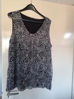 Ballontop mt 50 Miss Etam zwart-wit print, Zwart, Miss Etam, Gedragen, Shirt of Top