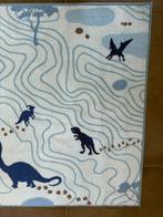 Dino Vloerkleed + Siergordijnen - Kinderkamer, Ophalen of Verzenden, Zo goed als nieuw