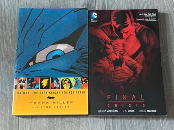 Batman the dark knight strikes again + final crisis beschikbaar voor biedingen