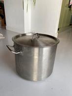 Grote 30L Soeppan - In Goede Staat!, Ophalen of Verzenden, Gebruikt, Rvs, Kookpan of Snelkookpan