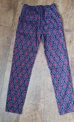 Mooie broek pantalon Given maat M Print met blauw, Maat 38/40 (M), Blauw, Ophalen of Verzenden, Zo goed als nieuw