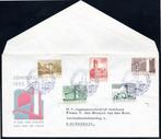 E21 FDC 'zomerzegel 1955' met open sluitklep, Ophalen of Verzenden, Na 1940, Gestempeld