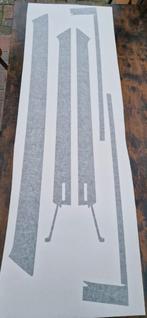 Achterklep Folie set in mat zwart voor VW Scirocco II 53B, Ophalen of Verzenden, Nieuw, Volkswagen