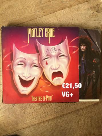 Mötley Crüe- theatre of pain beschikbaar voor biedingen