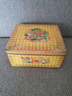 Vintage blik met reliëf 15x17cm, Verzamelen, Blikken, Ophalen of Verzenden, Zo goed als nieuw, Overige, Overige merken