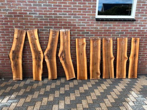 Notenhouten schaaldelen, Doe-het-zelf en Verbouw, Hout en Planken, Nieuw, Overige typen, Overige houtsoorten, Minder dan 200 cm