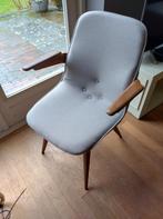 3 x vintage stoel, jaren 60, teak, Ophalen, Zo goed als nieuw, Stoel(en)